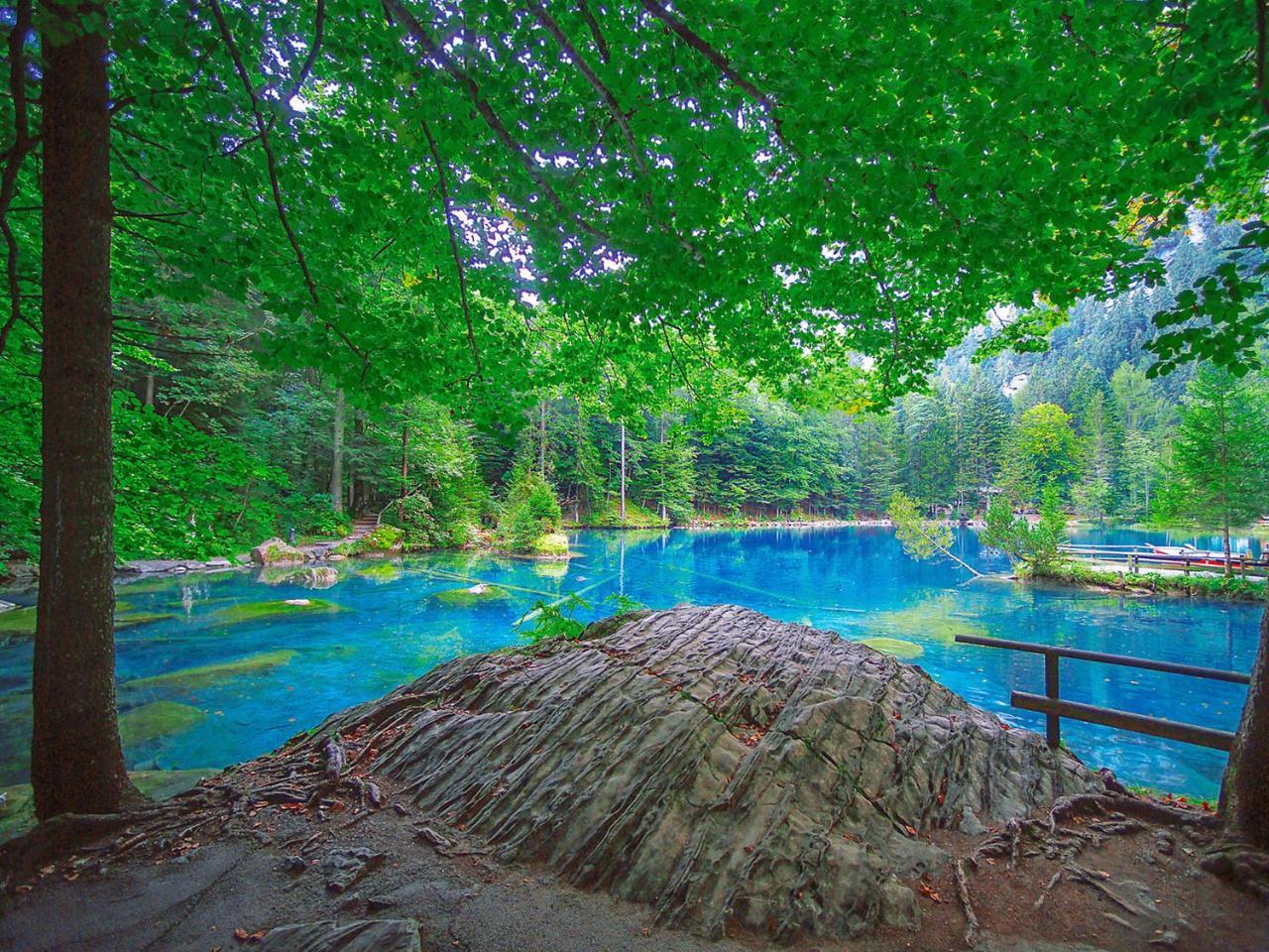 Hotel & Spa Blausee Exterior foto